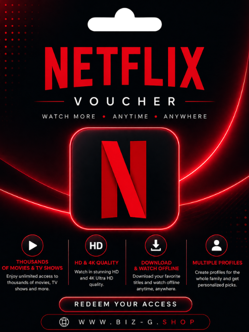 Netflix package card